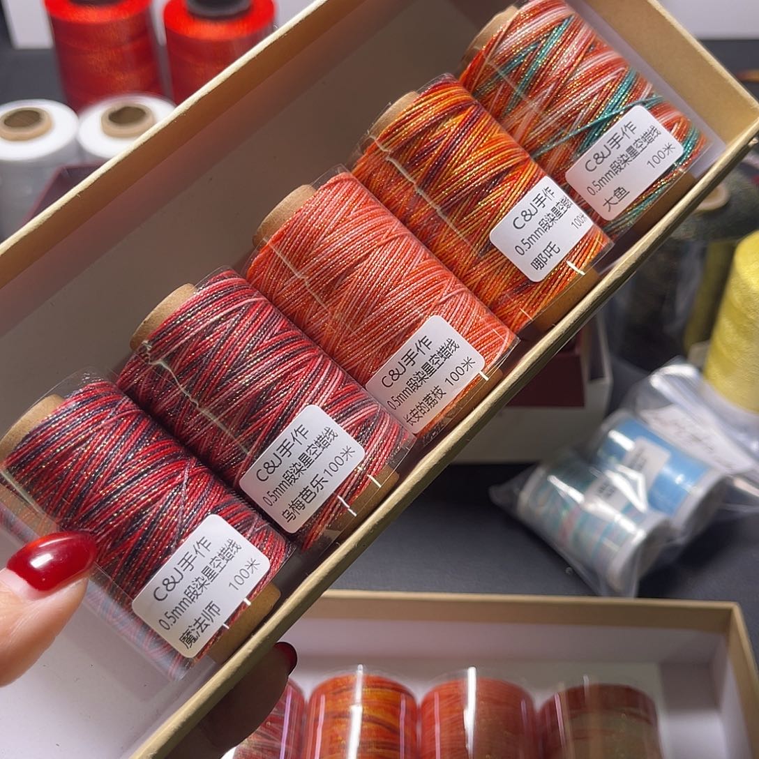 J350/0.5高端星空蜡段染蜡魔法师套盒5色100米看图发货