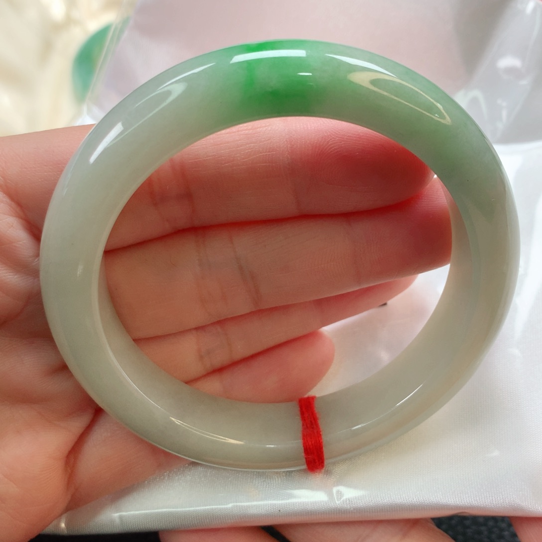 翡翠手镯未镶嵌57.5正