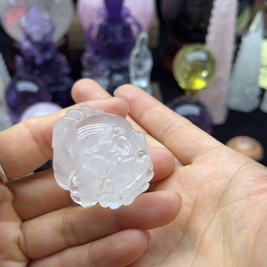 水晶摆件未镶嵌紫晶