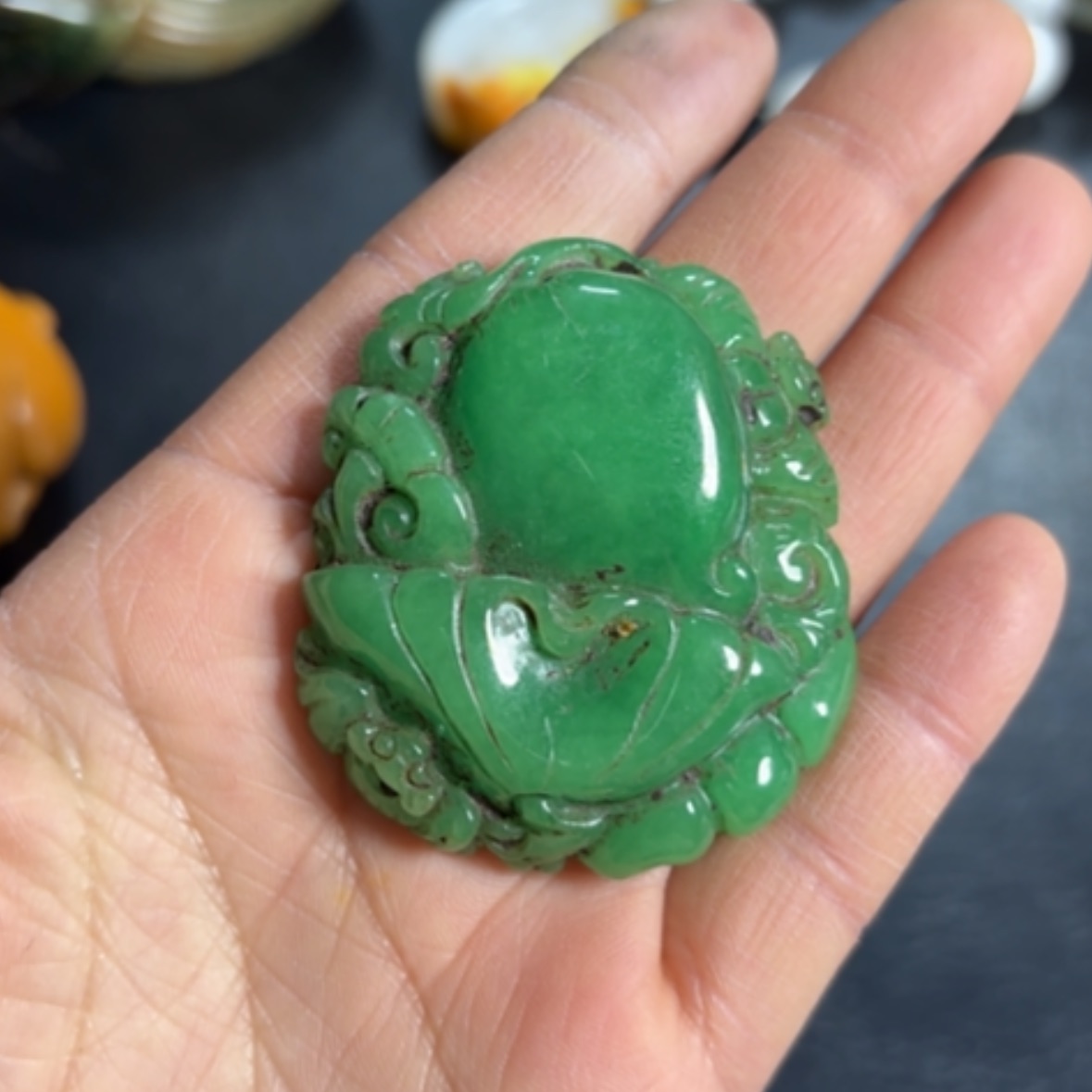 【闪购商品】紫金钵盂菩提把件