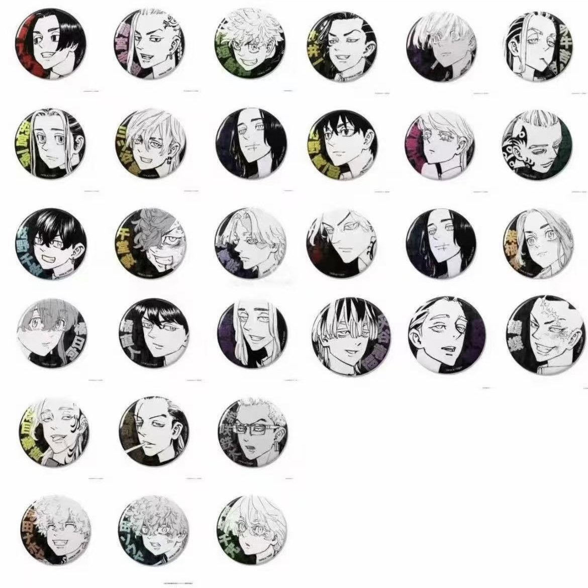 东京复仇者 新体验展千叶吧唧徽章