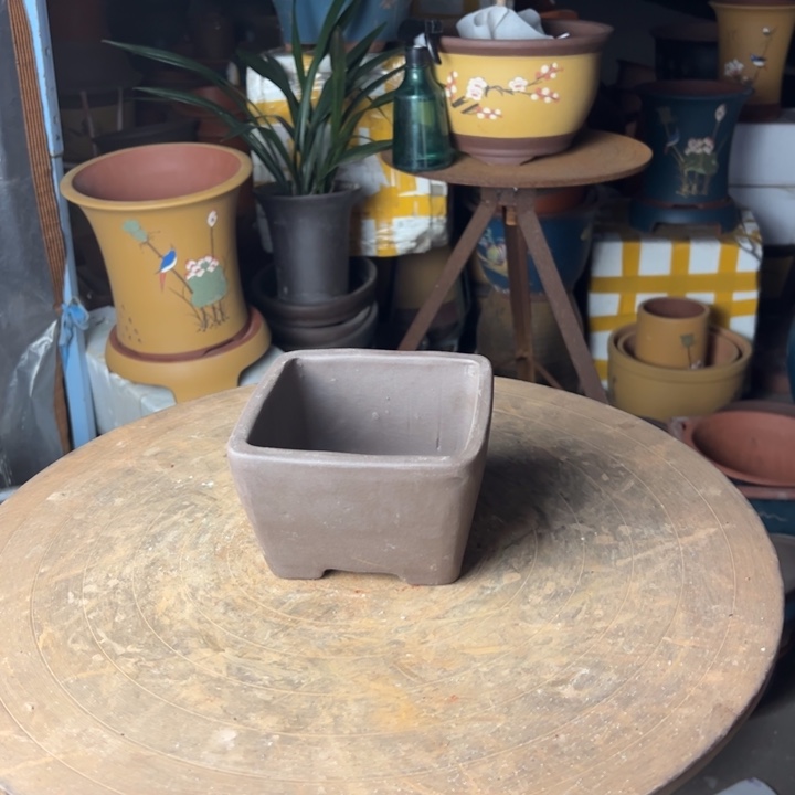 紫砂宜兴紫砂花盆