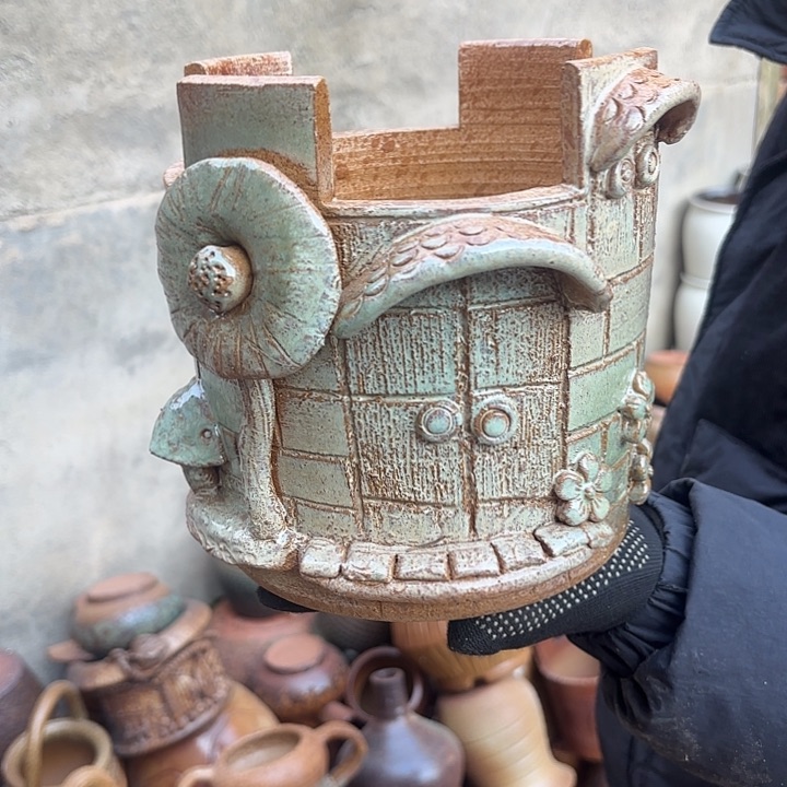 红陶重工手工有空一个17高度17