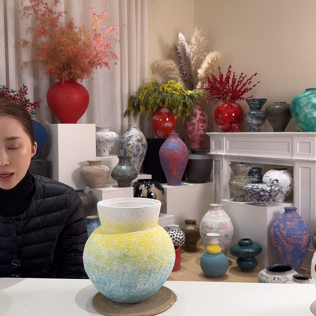 摆件景德镇陶瓷闪拍108