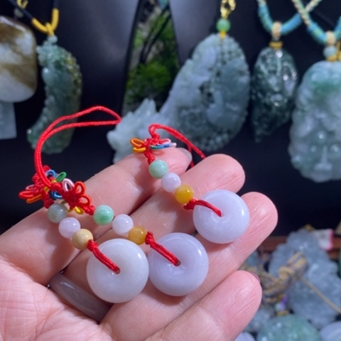 【闪购商品】颈饰未镶嵌翡翠多样性发1