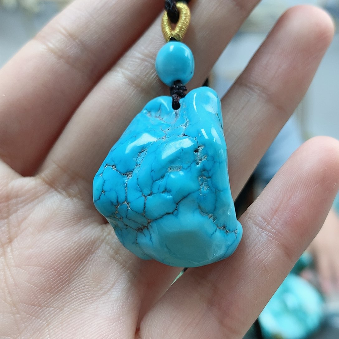 未镶嵌绿松石珠宝奇石