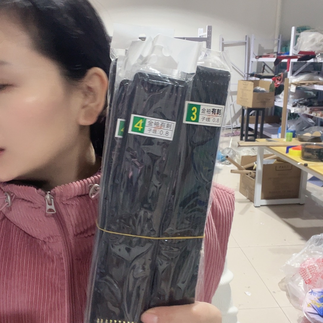 金袖有刺3。4号0.8发12板