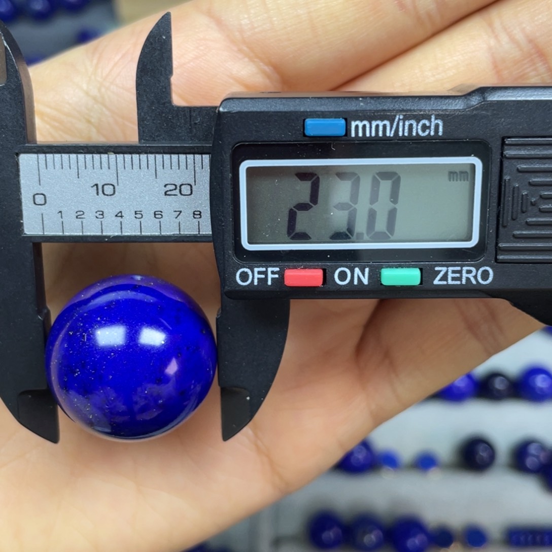 青金石23mm单珠未镶嵌