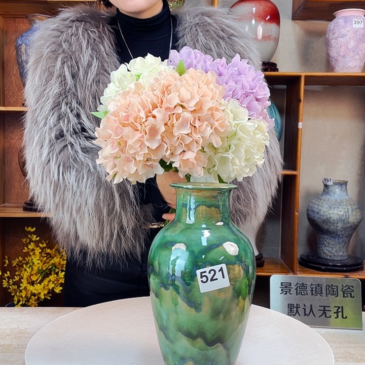 摆件微瑕521 景德镇陶瓷艺术精品