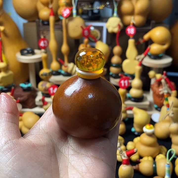 千***️文雅葫芦吊坠项链腰链