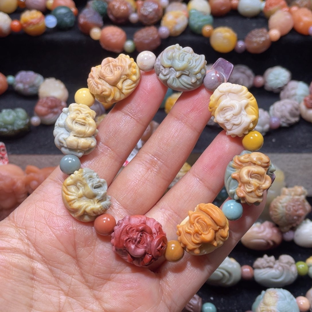 石英质玉手链未镶嵌