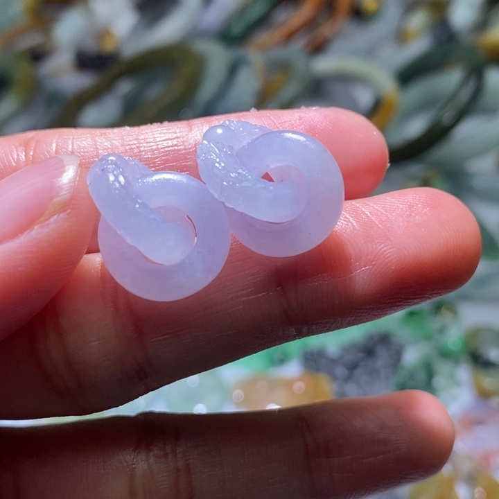 定制翡翠未镶嵌毛货