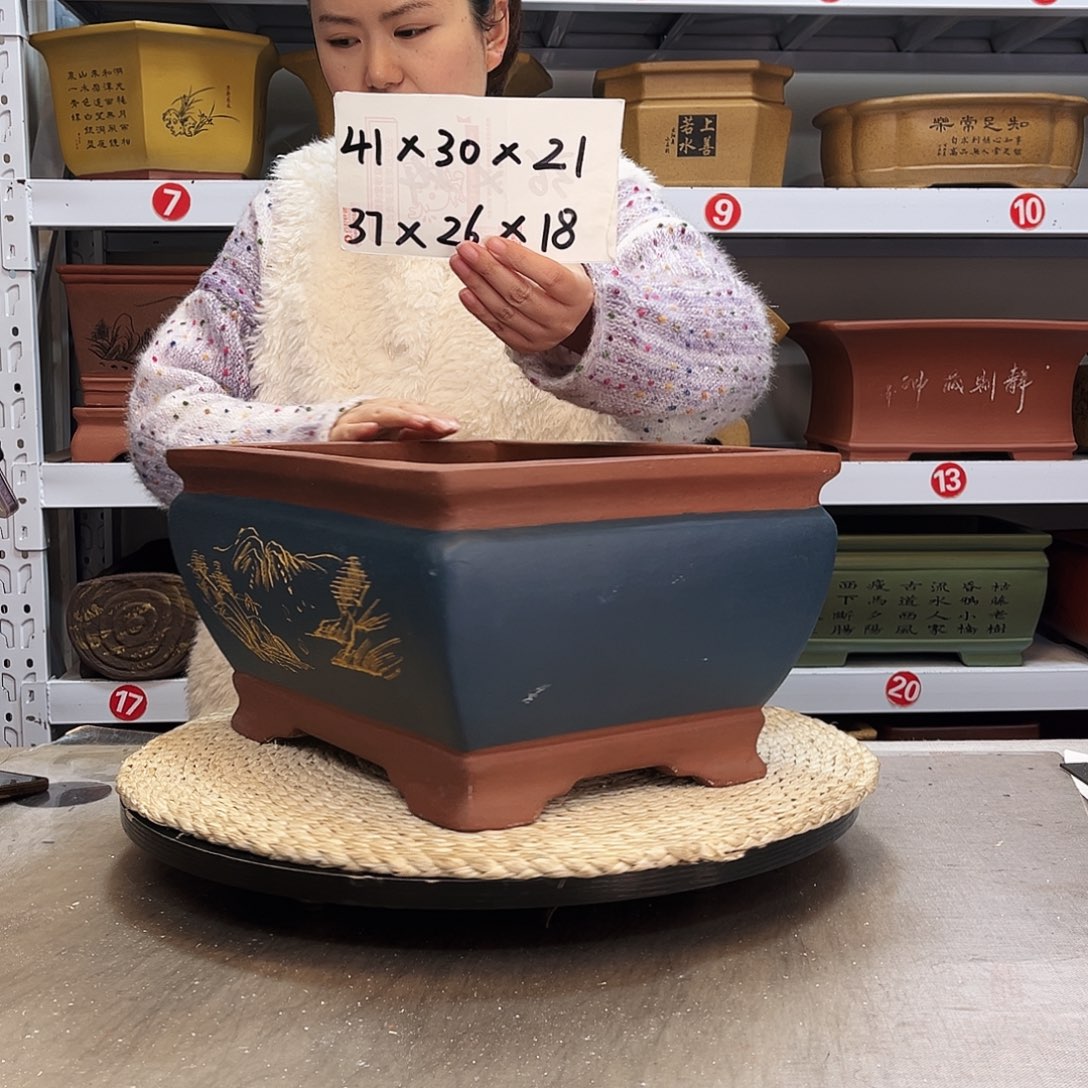 紫砂花盆紫砂花盆