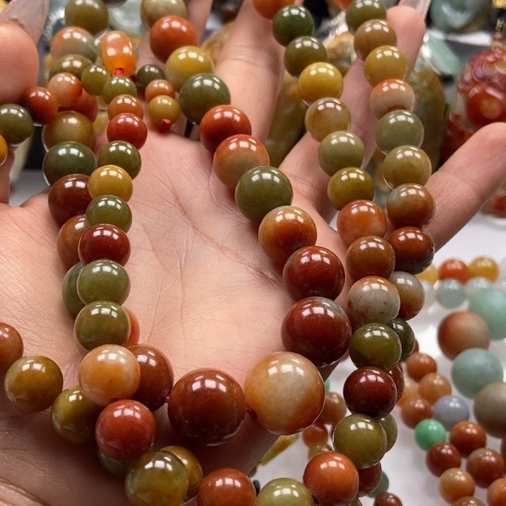 翡翠项链未镶嵌大*