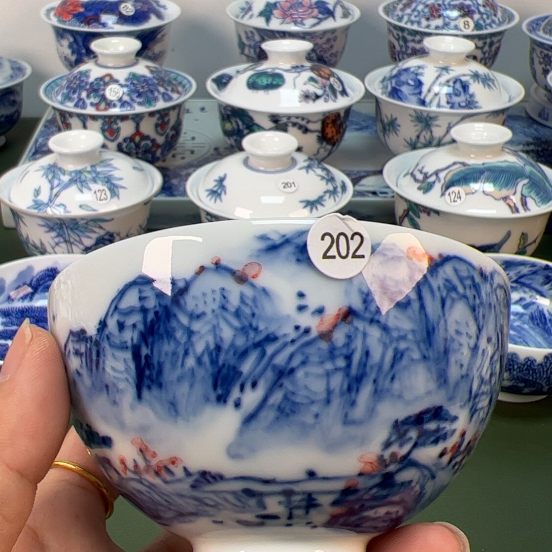 木木景德镇纯手绘茶具202