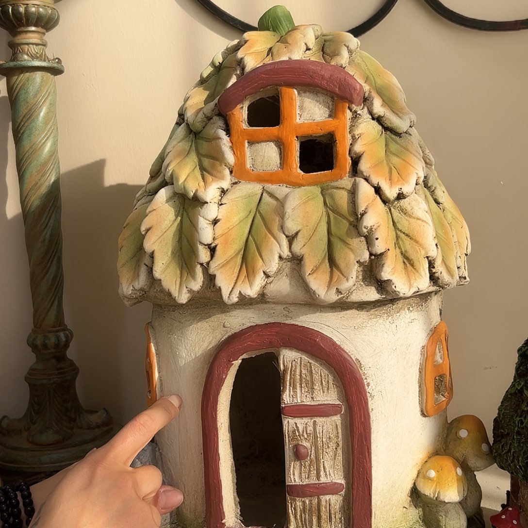 花园摆件红红火火