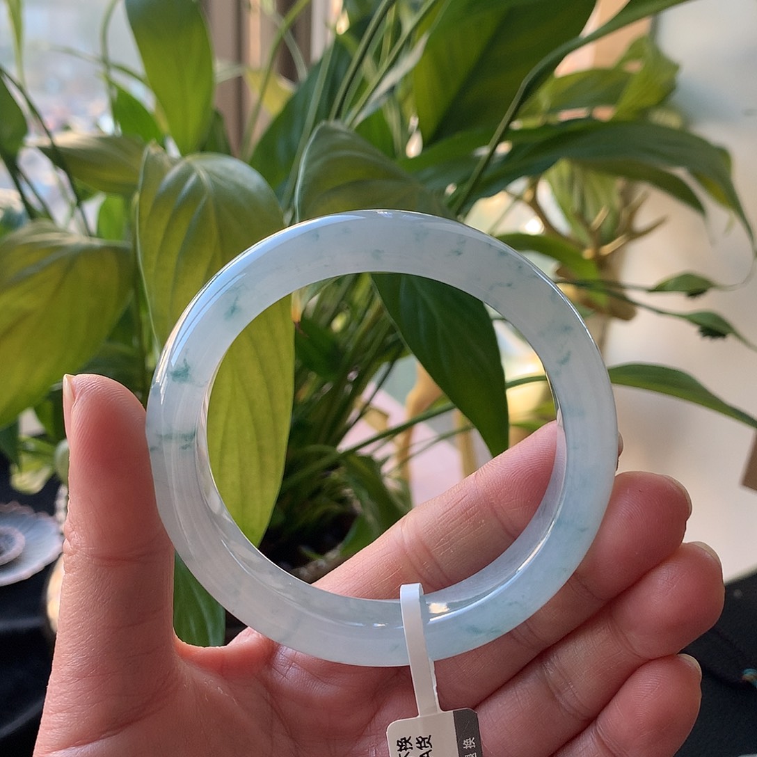 翡翠未镶嵌手镯天然翡翠手镯