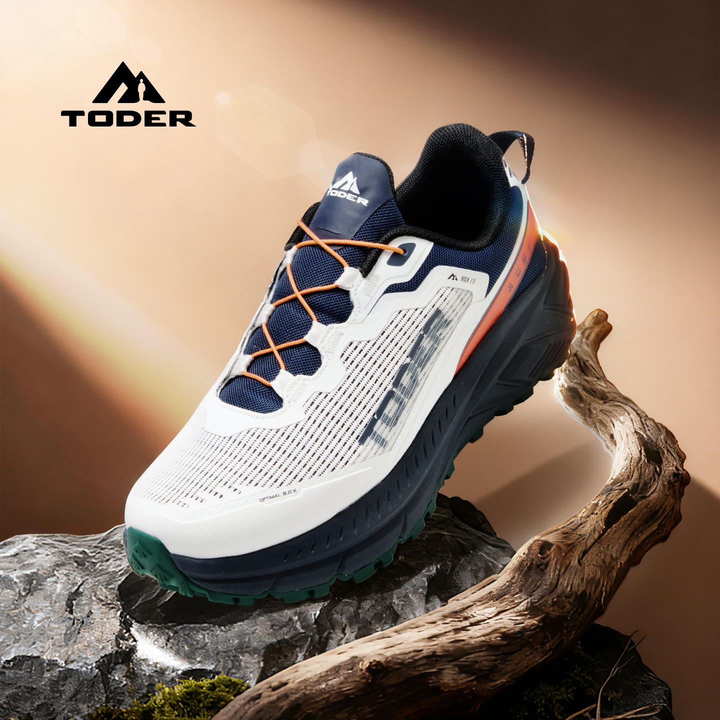 探野者TODER【TYZ2509】新款秋冬通用轻便徒步防滑耐磨运动休闲鞋