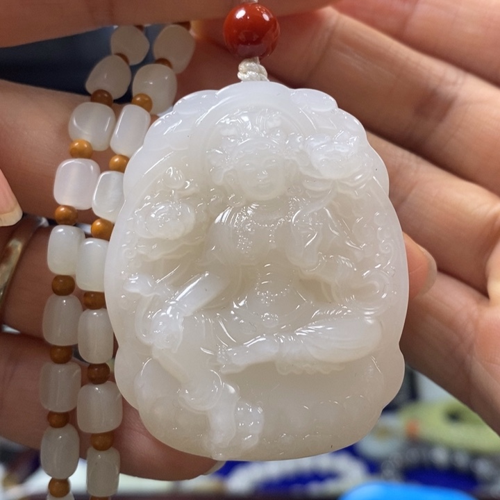 和田玉挂件未镶嵌林*