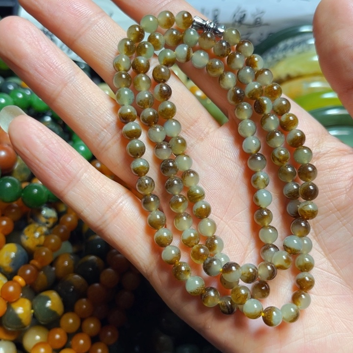 和田玉手链未镶嵌