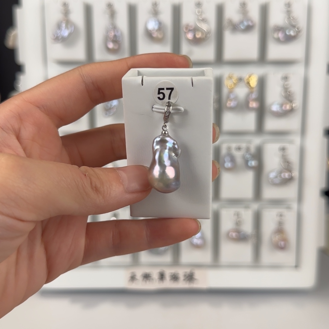 颈饰淡水珍珠合金