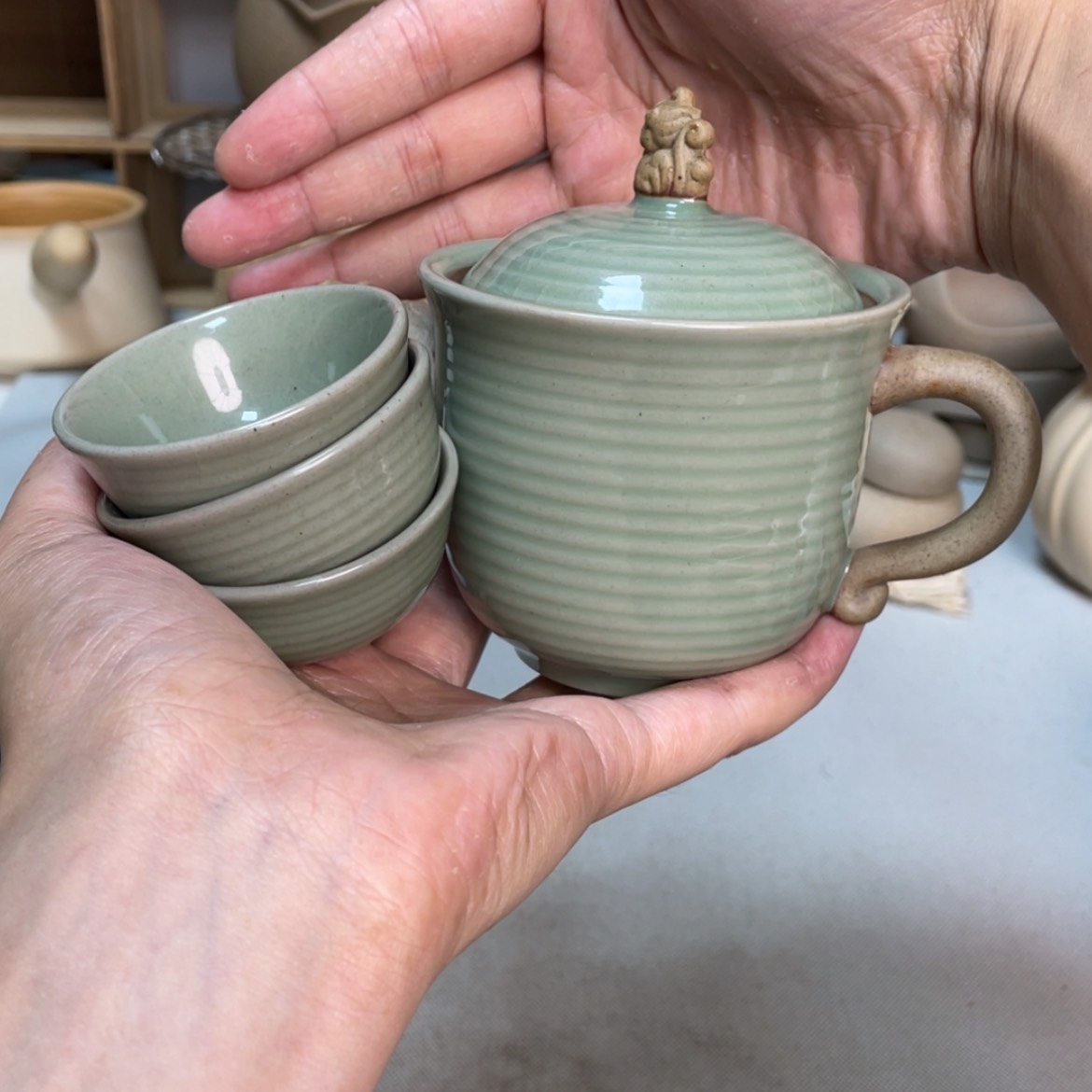 【闪购商品】壶老段烧陶瓷茶器！