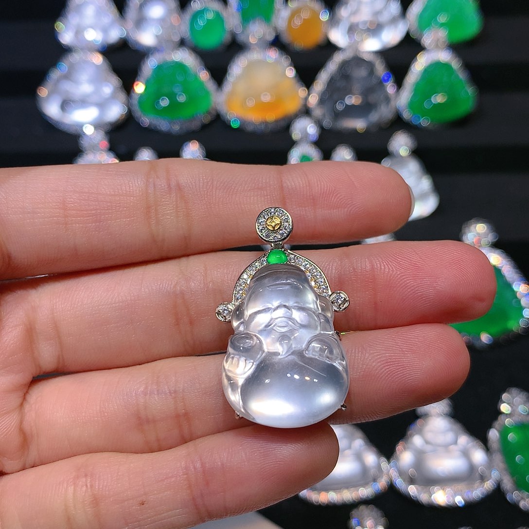 石英质玉颈饰银S925镶嵌?****r