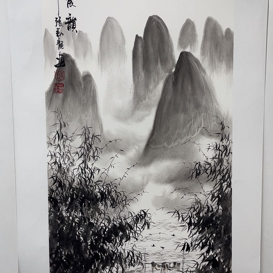 国画宣纸国画作品纯手绘