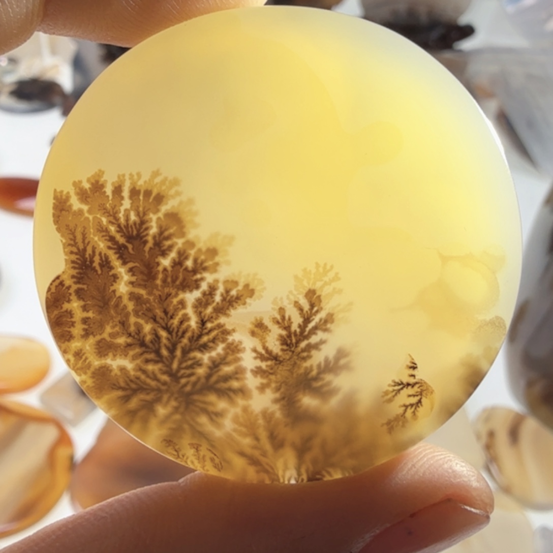 未镶嵌玛瑙/玉髓珠宝半成品