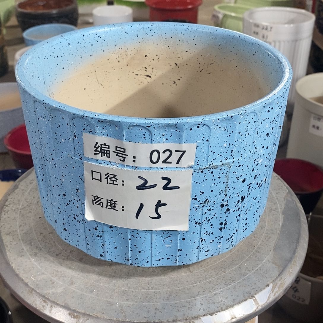 【闪购商品】陶瓷微瑕花盆-027-1个兰