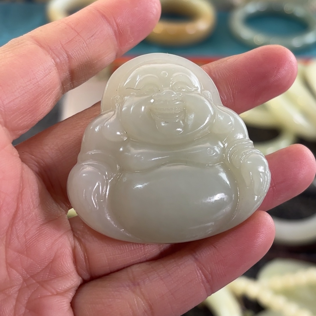 和田玉（糖玉）未镶嵌颈饰