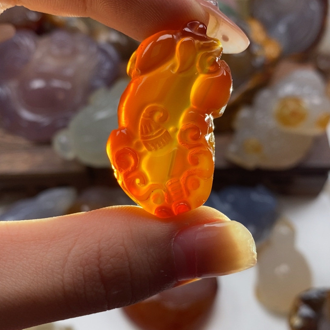 玛瑙/玉髓未镶嵌颈饰
