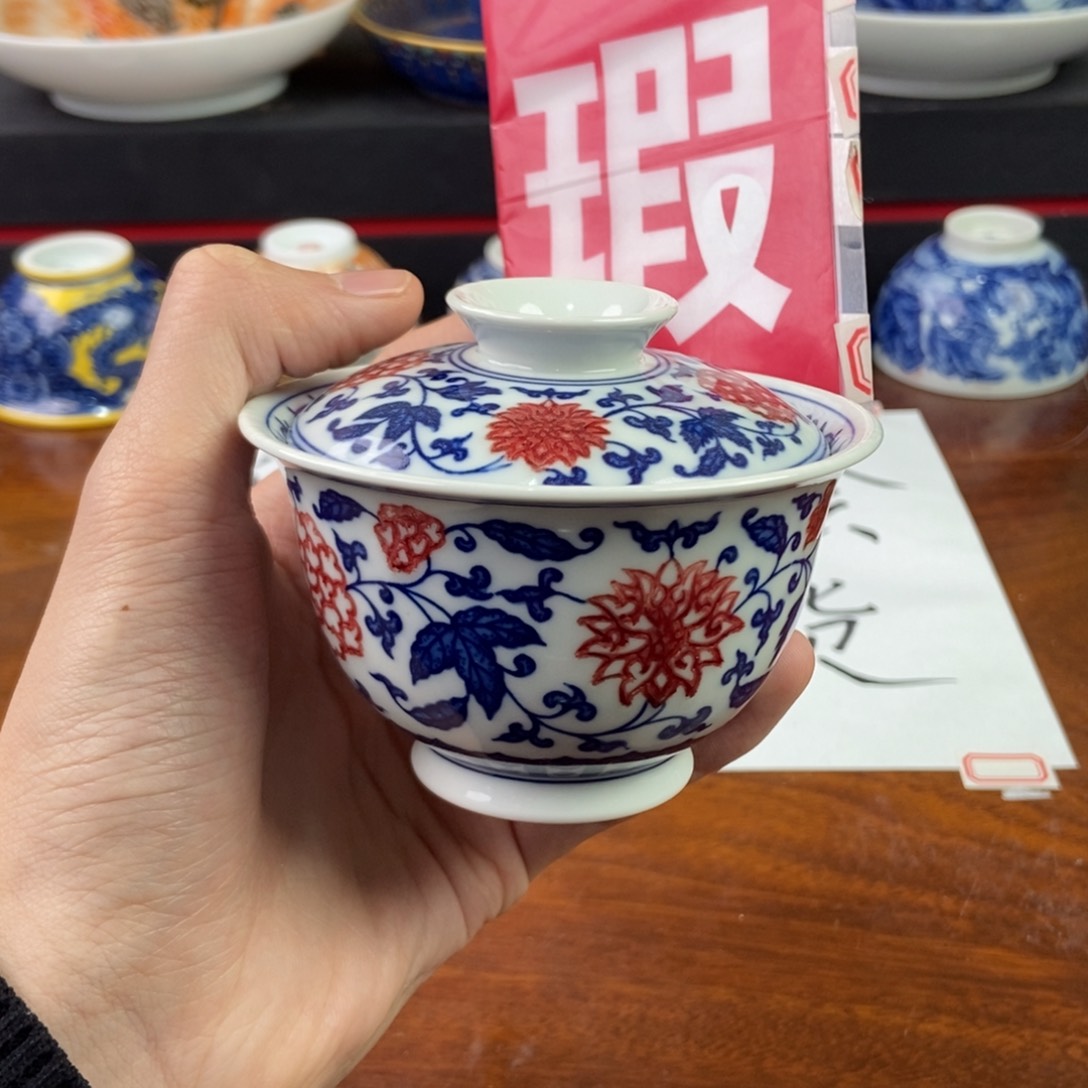 杯景德镇手绘陶瓷艺术