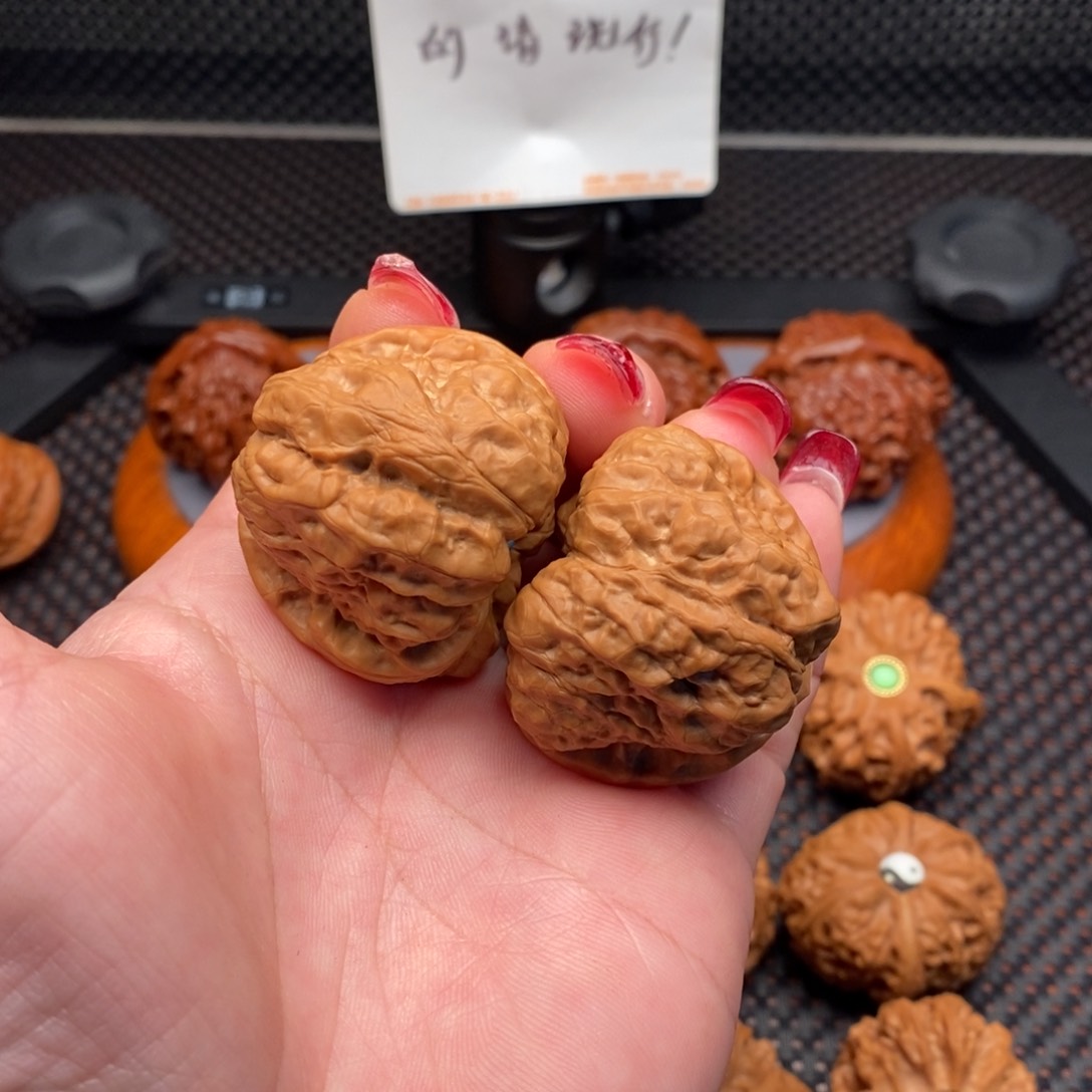 文玩核桃把件海***空蛤蟆