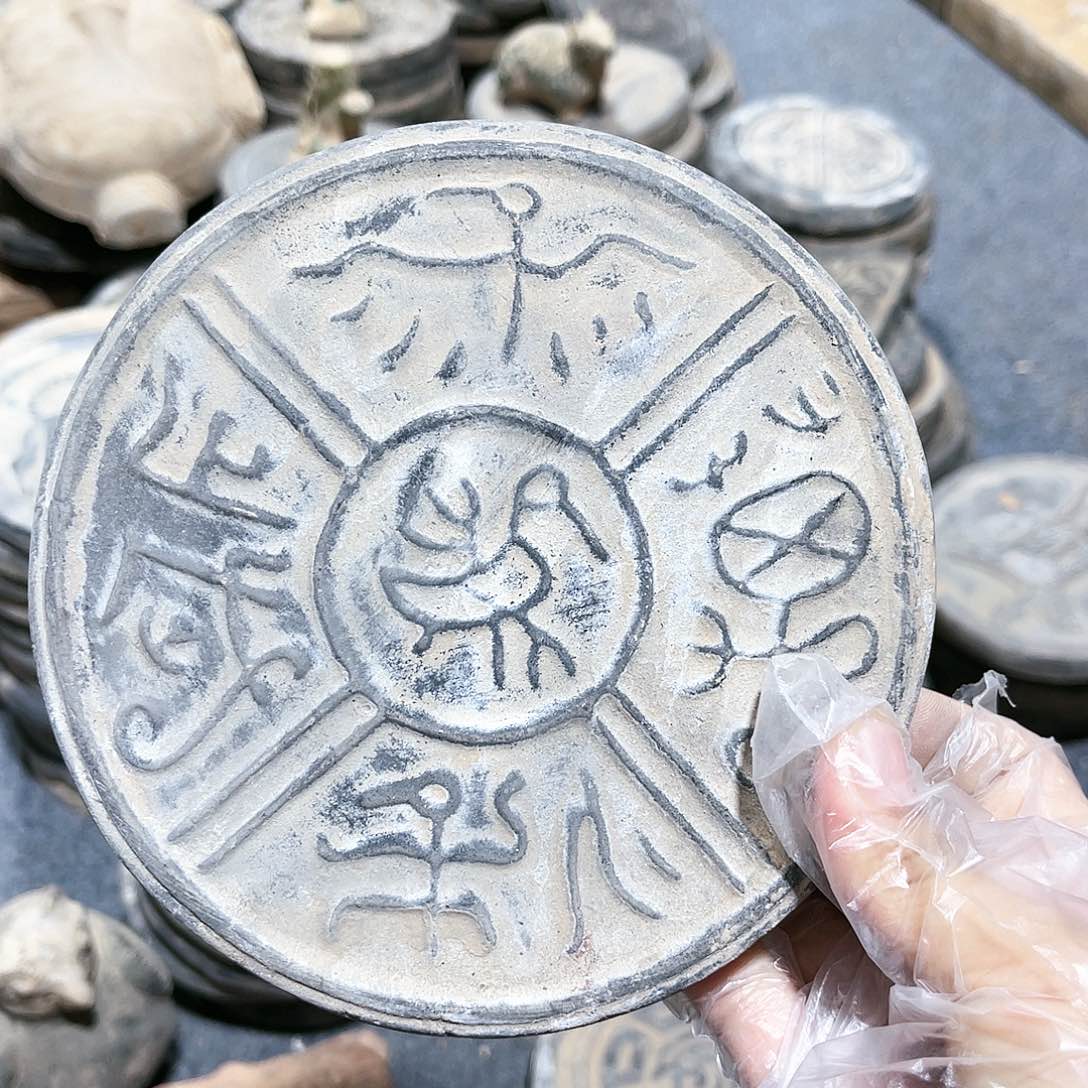 瓦当摆件摆件茶的茶香