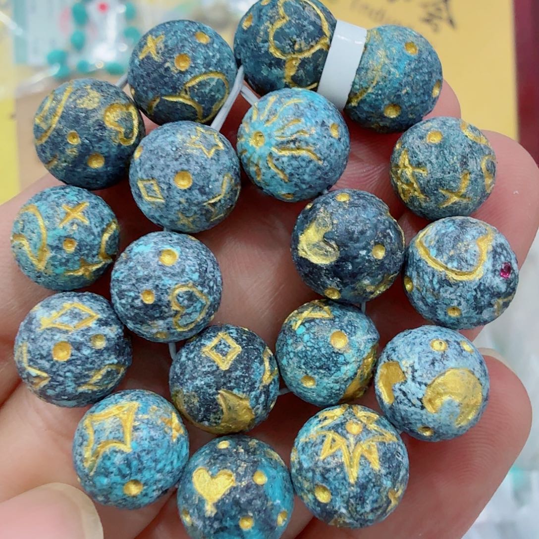 绿松石未镶嵌配饰