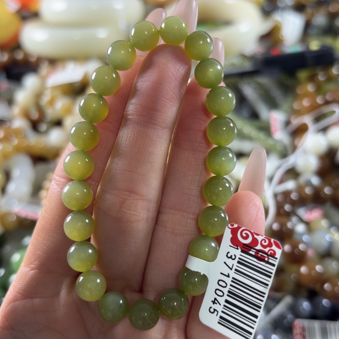 和田玉未镶嵌手串410