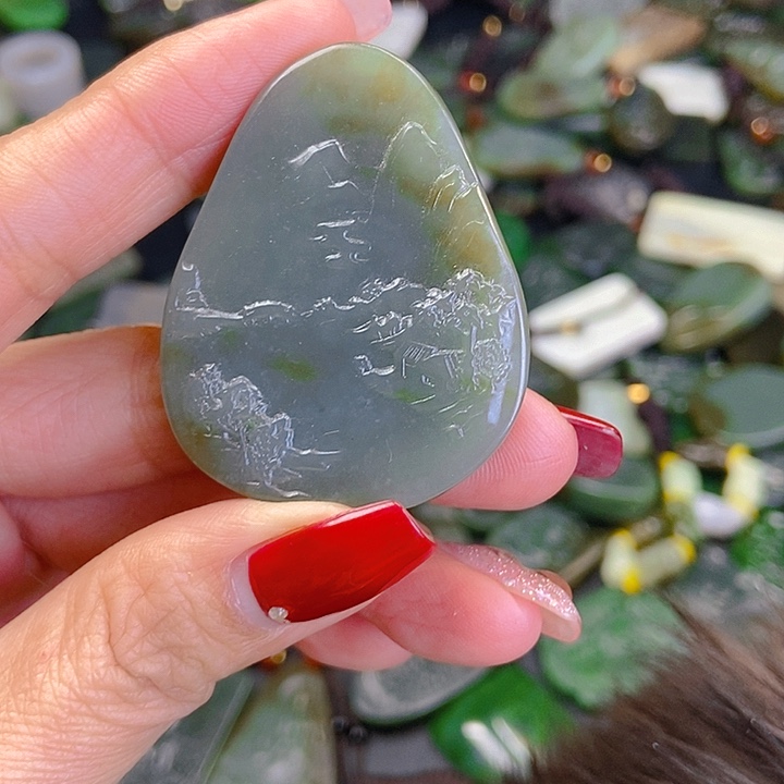 颈饰未镶嵌和田玉