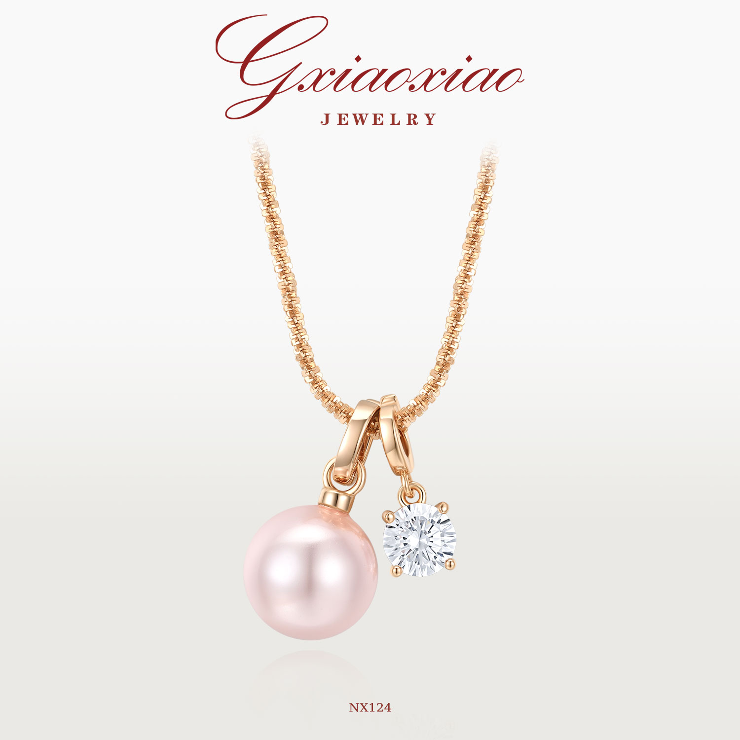 G XIAOXIAO 925银 【温柔月光】轻奢气质项链 NX124 NX125