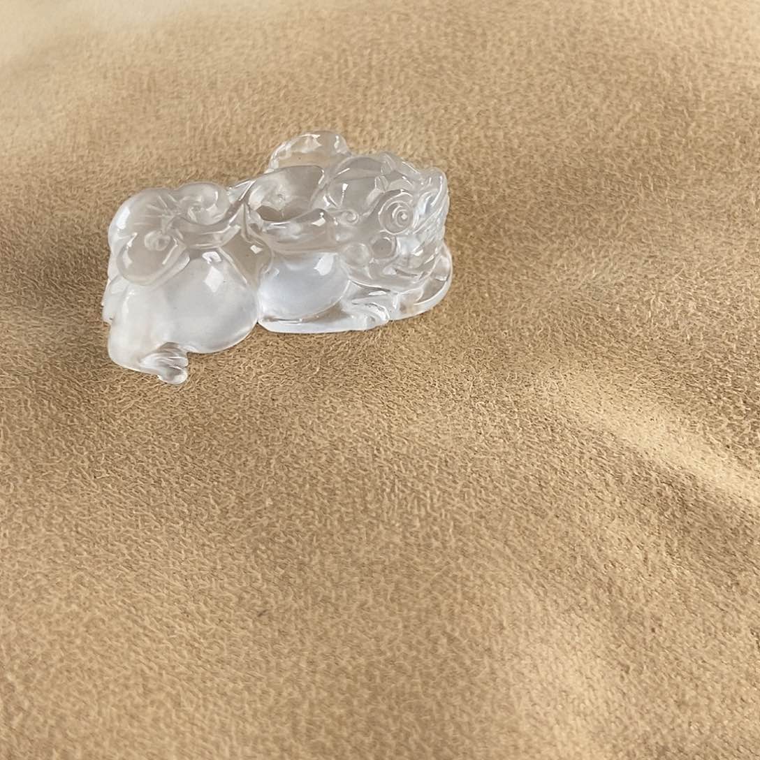 石英质玉颈饰未镶嵌