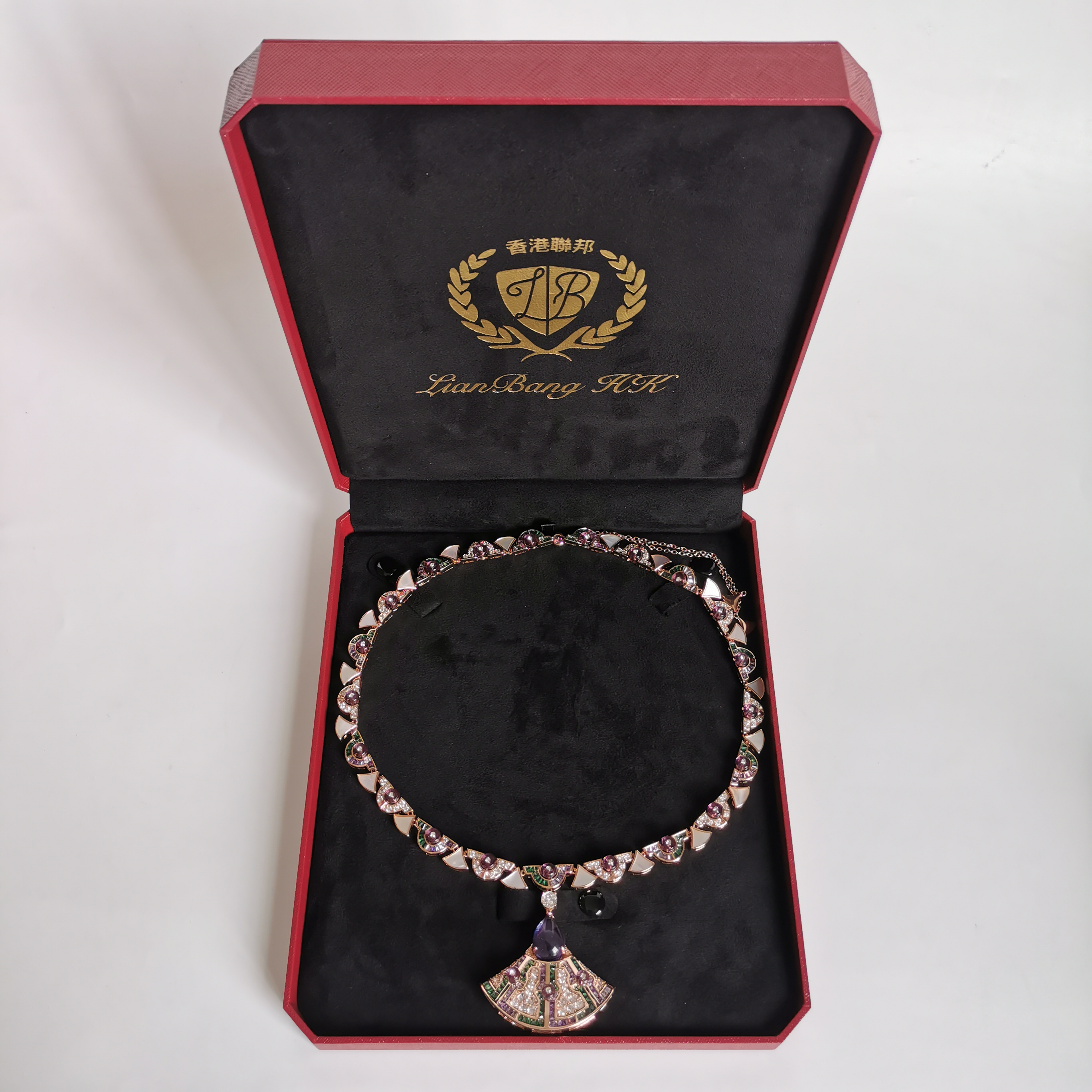 3947蓝项链--蓝--精工蓝项链赠礼盒