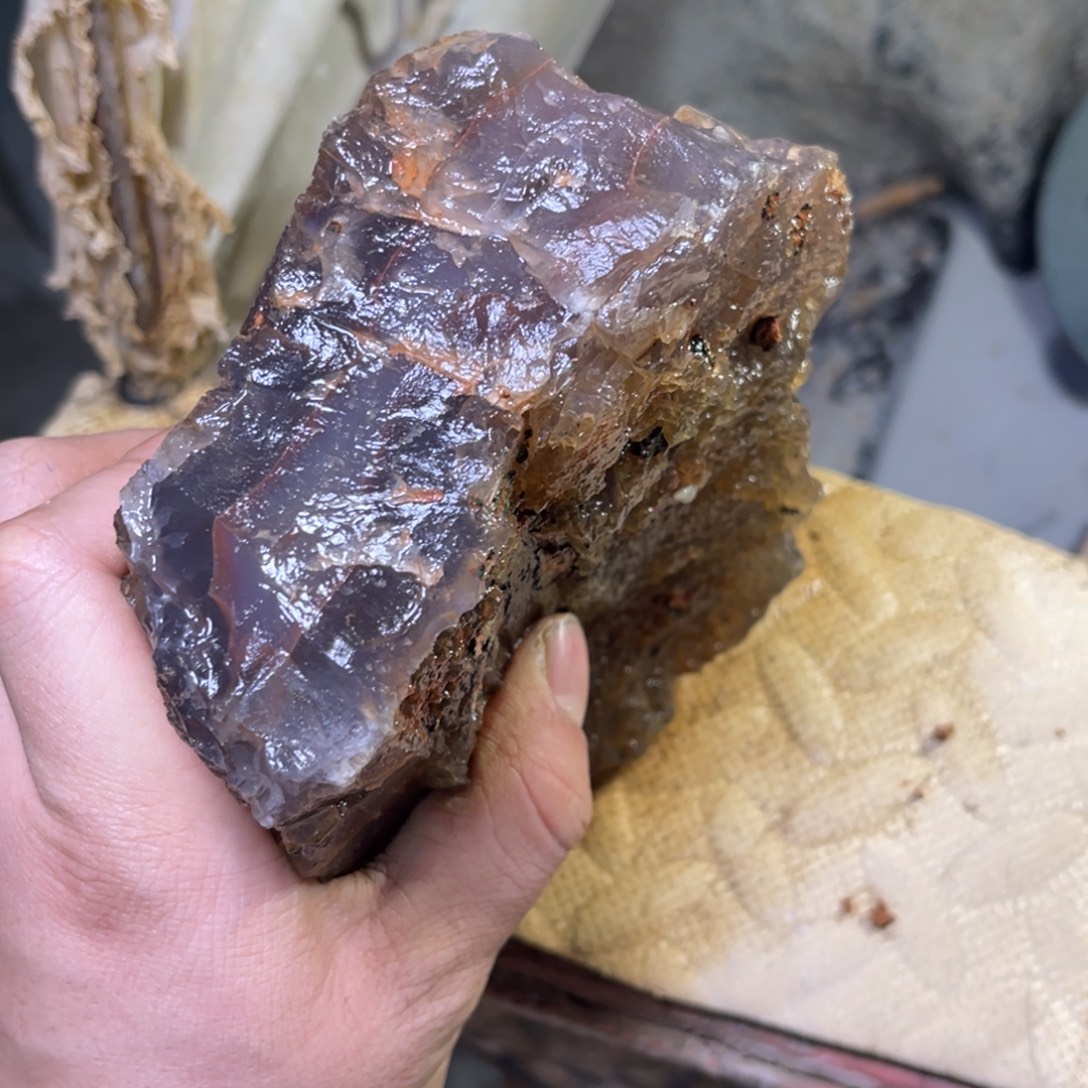 天***忧定制玛瑙天然玛瑙手镯原石