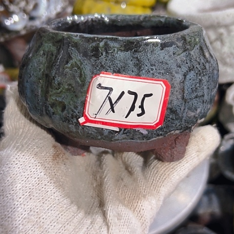 粗陶花盆手工花盆