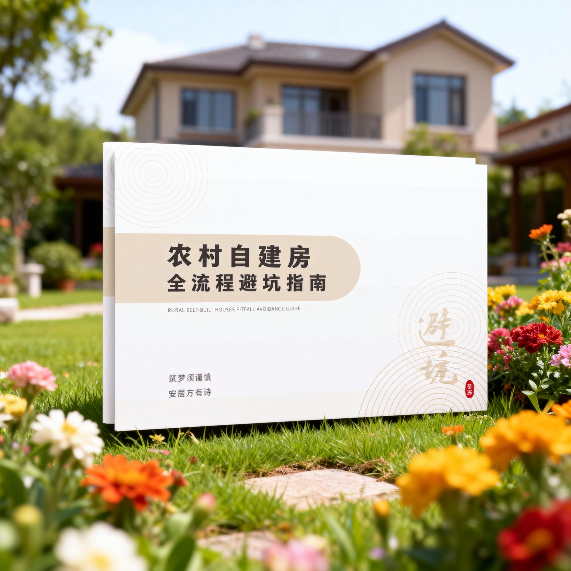 农村自建房全流程避坑指南别墅设计施工注意事项常见问题指导书籍