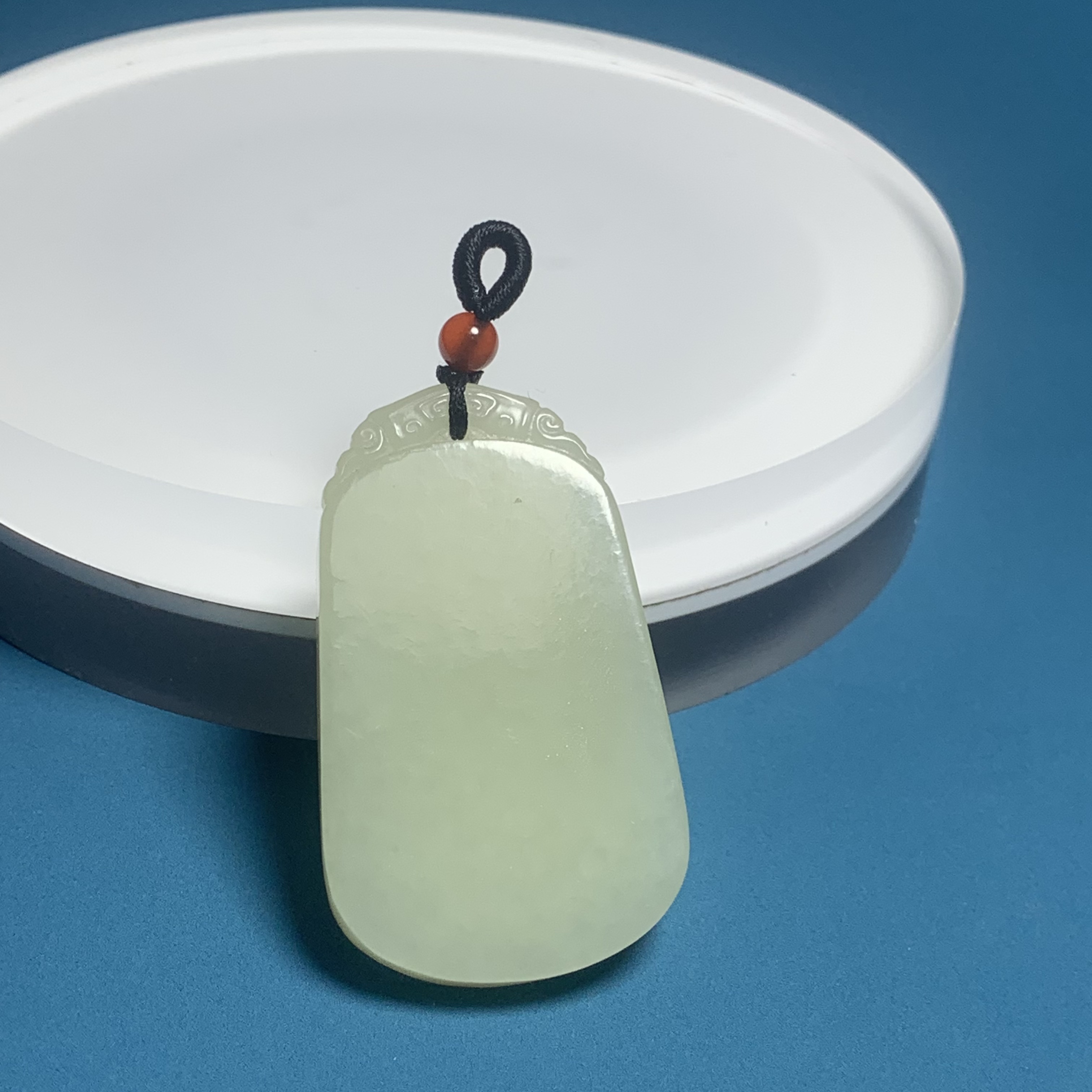 D2553珠宝玉石精选和田玉吊坠