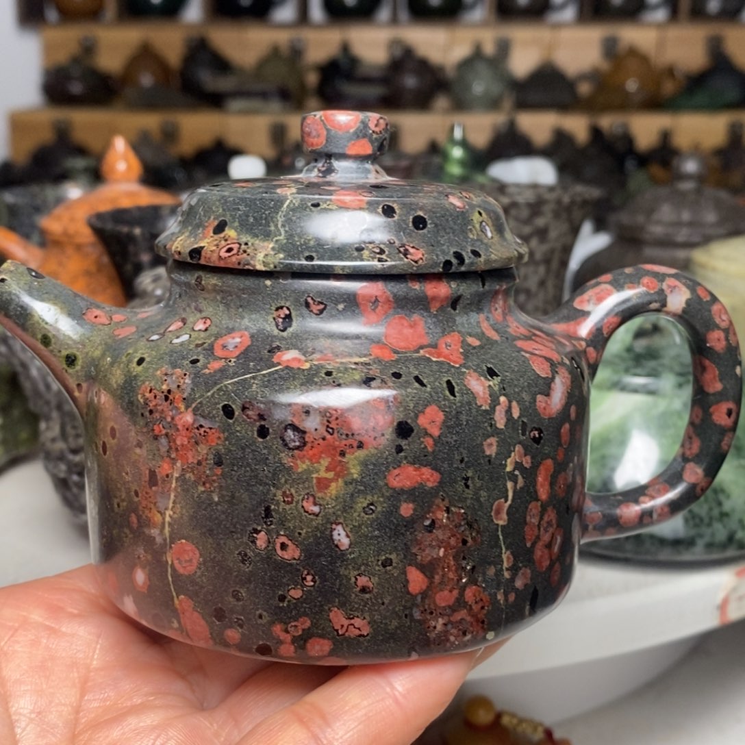 梅花玉福利款红梅德钟壶240cc气孔