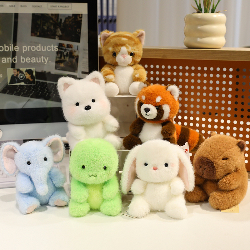 正版Q萌掌中宝公仔可爱玩偶女生礼物毛绒玩具520礼物