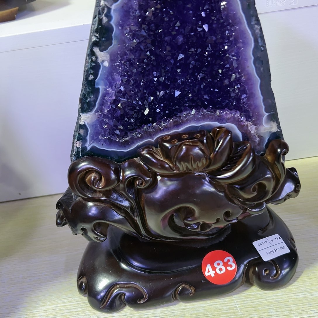 未镶嵌紫晶大型摆件（非配饰）