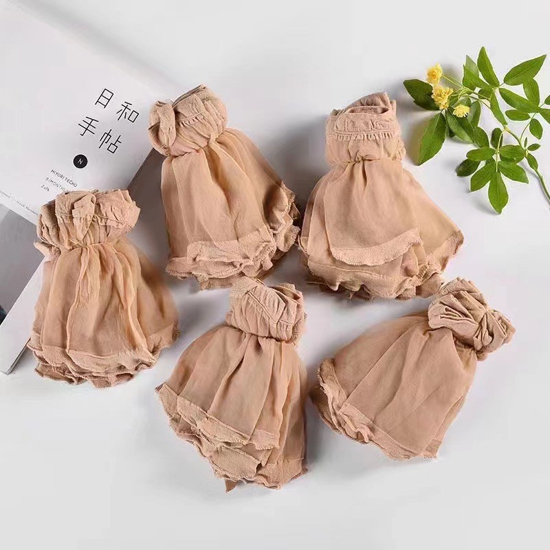 夏季超薄短丝袜防勾丝水晶袜春夏秋款隐形肉色短丝袜女款无痕薄款