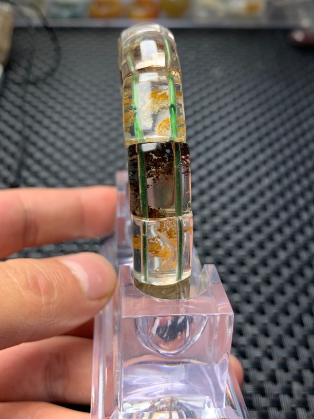 天然幽灵水晶手牌